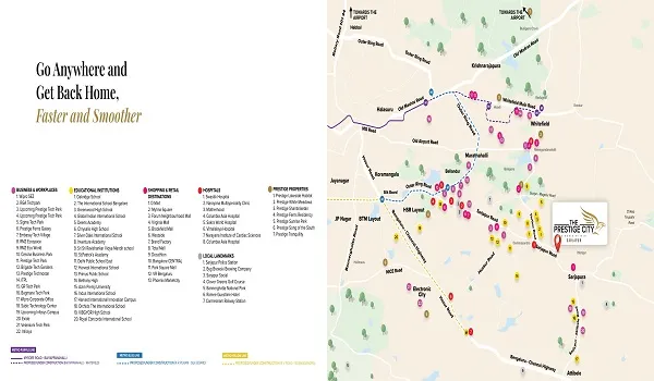 Prestige Eden Park Location 