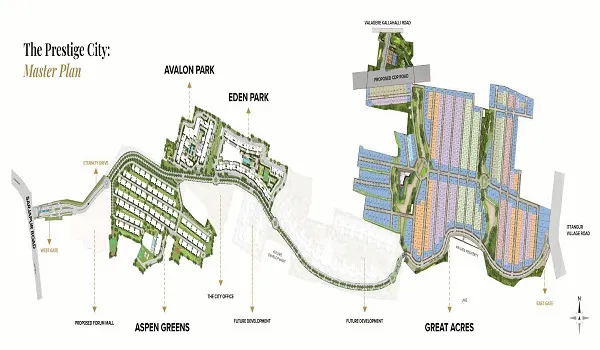 Prestige Eden Park Master Plan