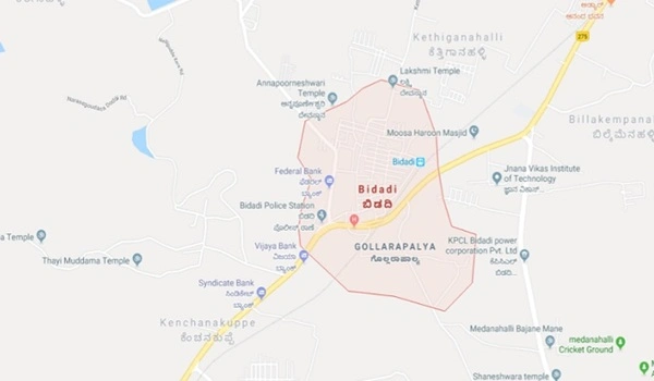 The Prestige City Bidadi Location Map