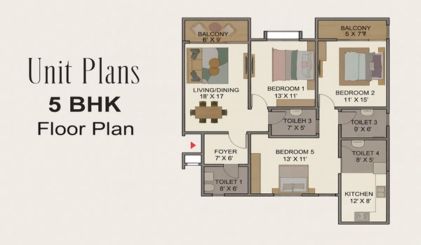 Prestige Raintree Park Floor Plan