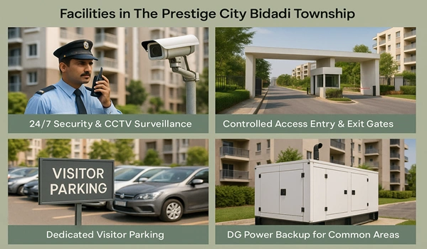Facilities in The Prestige City Bidadi Township